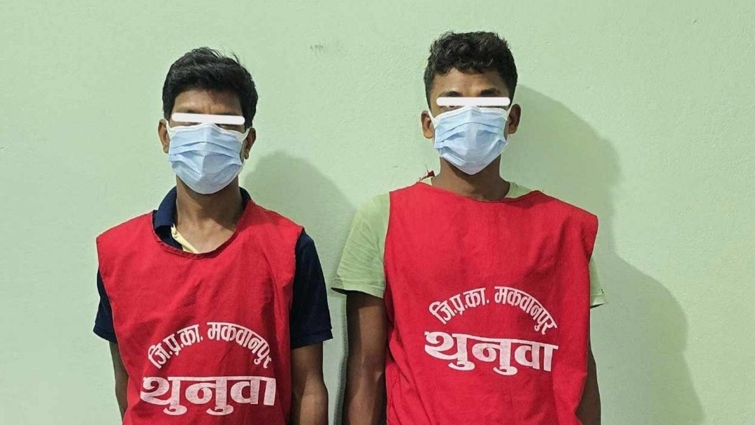 हेटौँडाबाट १० किलो चरेससहित दुईजना पक्राउ